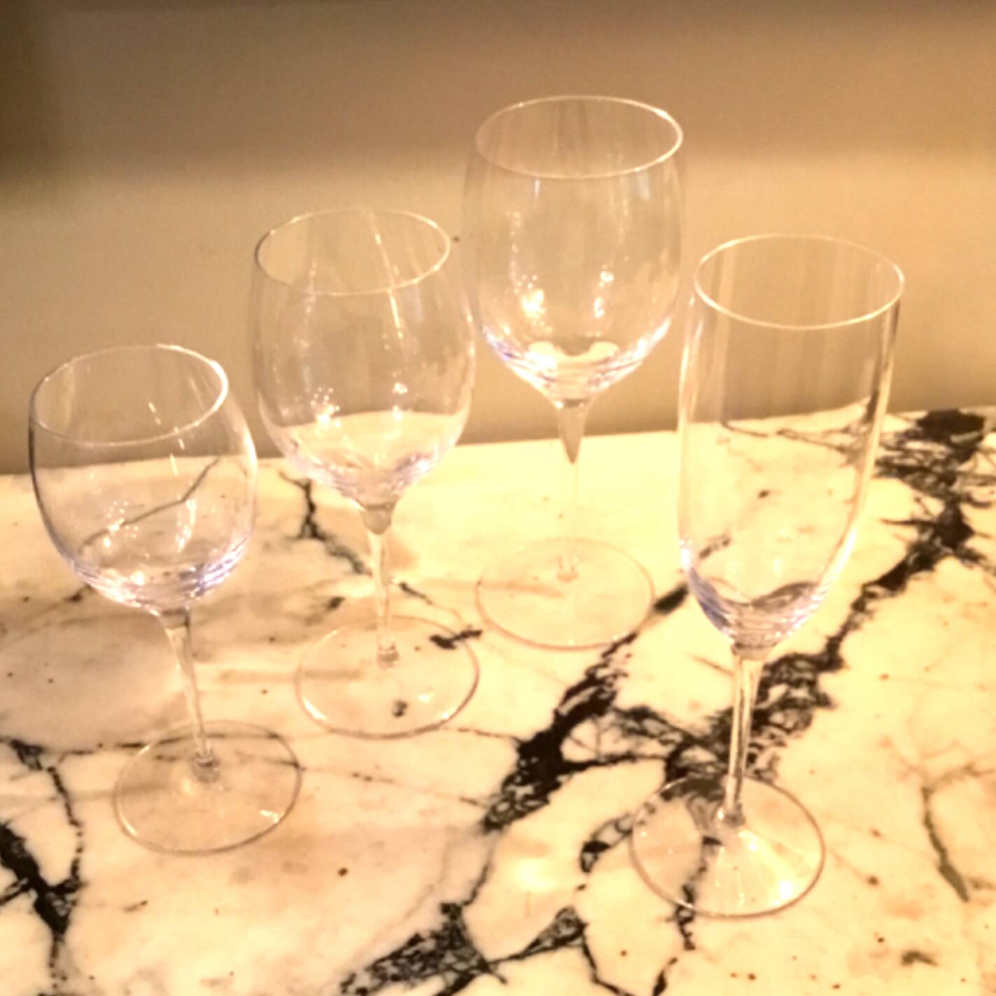 47-piece Cristal de Sevres glassware set