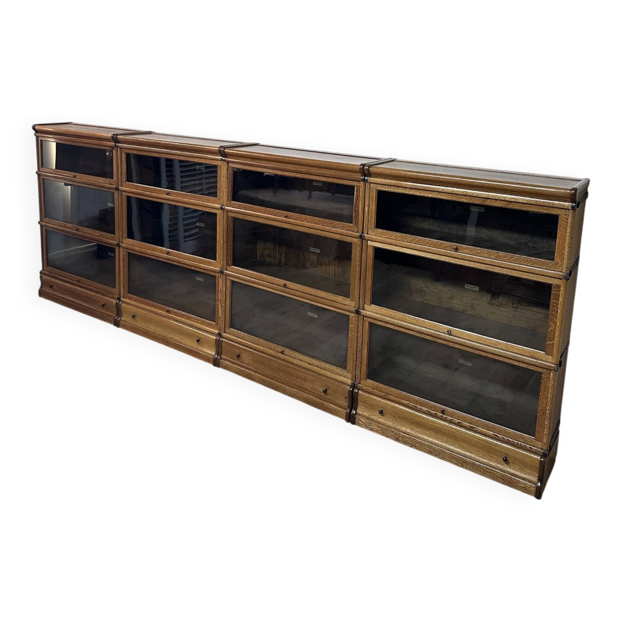 Large Globe Wernicke Bookcase