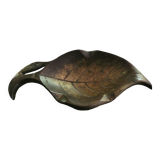 Brass ashtray leaf shape