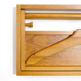Scandinavian pine wall valet from the 60s-70s.