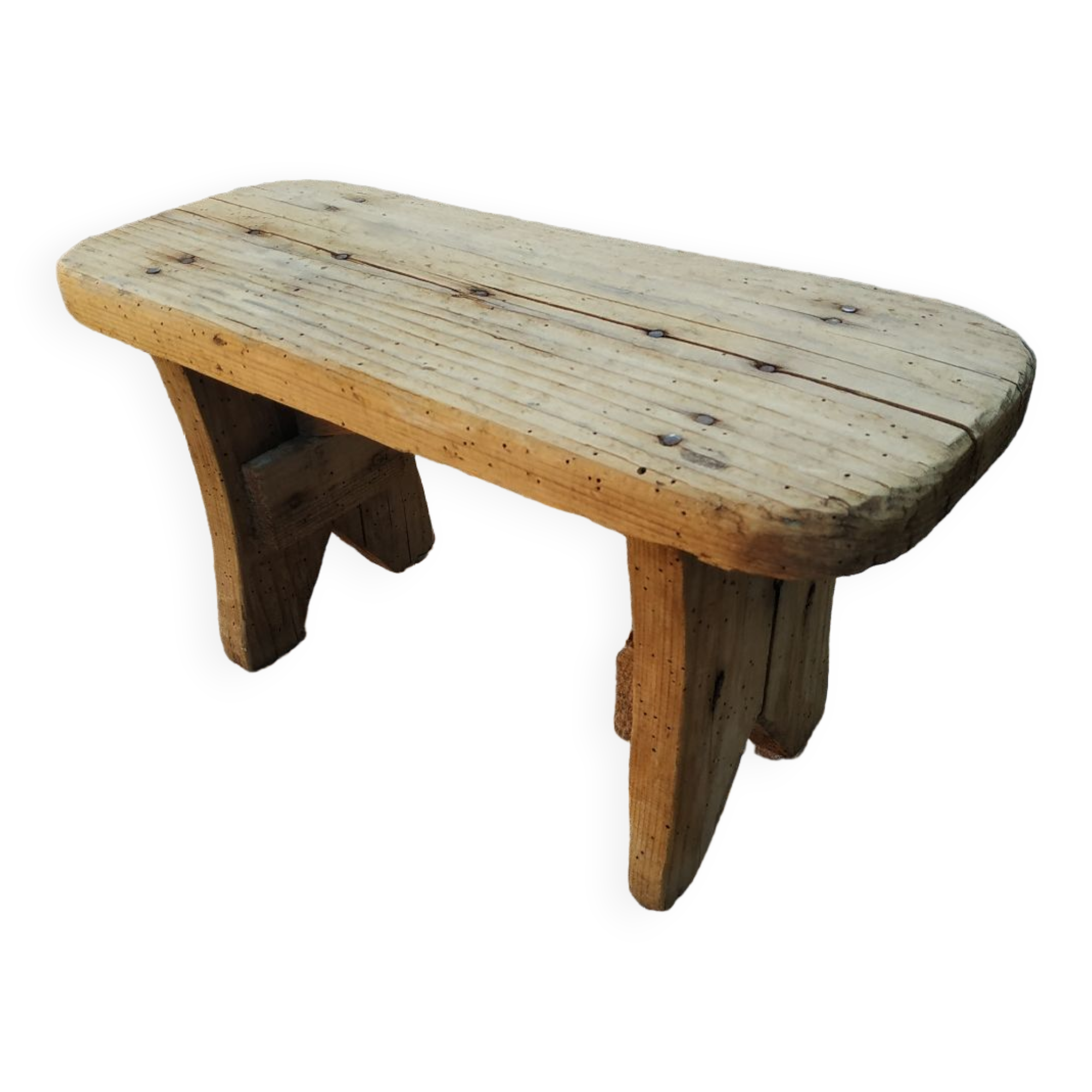 Wooden bench