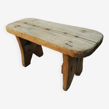 Wooden bench