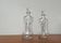 Danish Vintage Kluk Kluk Glass Bottles from Holmegaard, 1970s, Set of 2