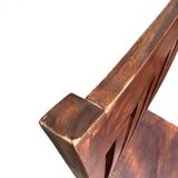 Set of six teak chairs