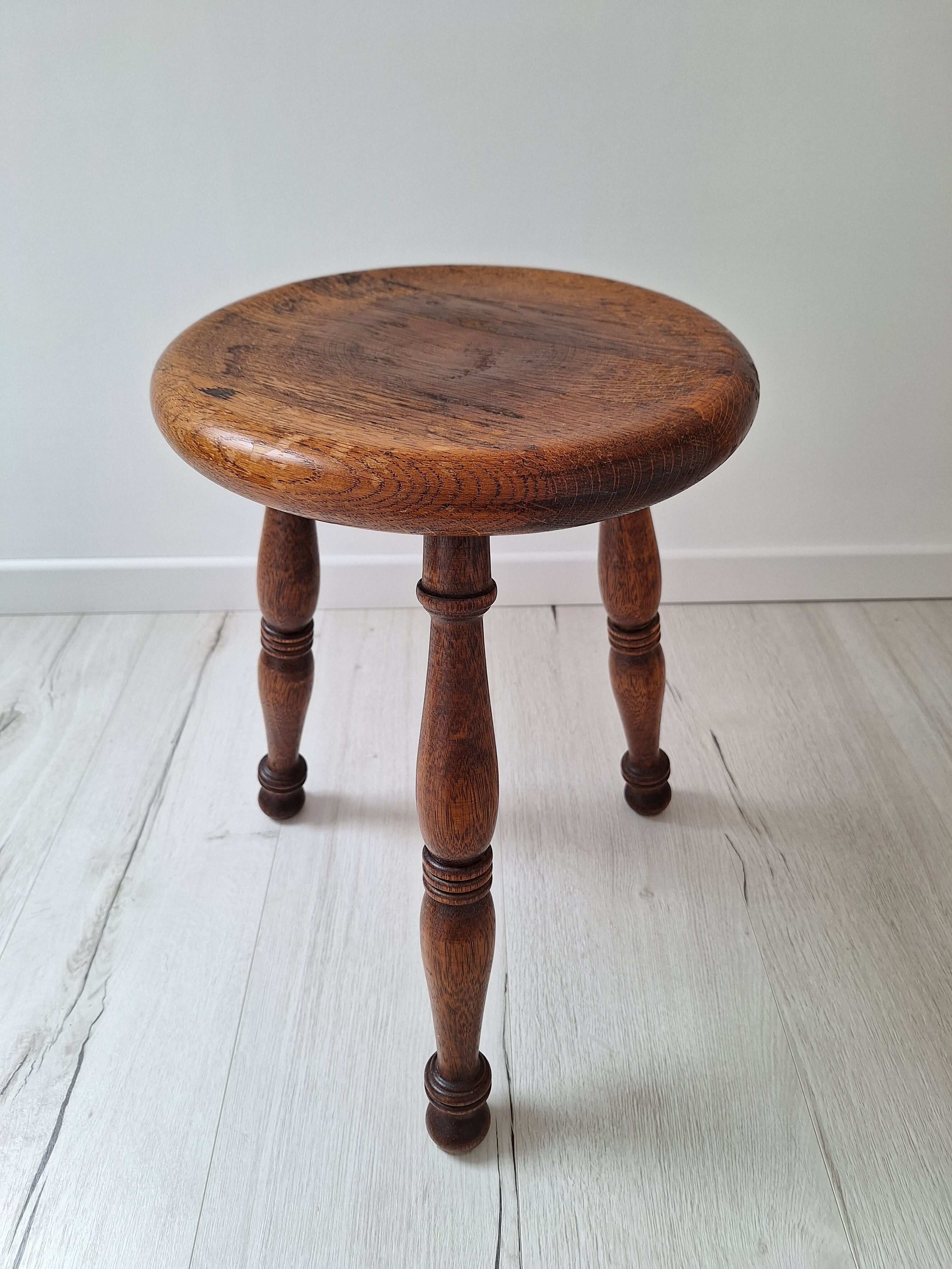 Vintage tripod stool