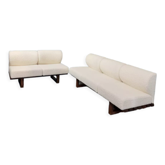 Midcentury modern design sofa 'Wabi Sabi minimalism'