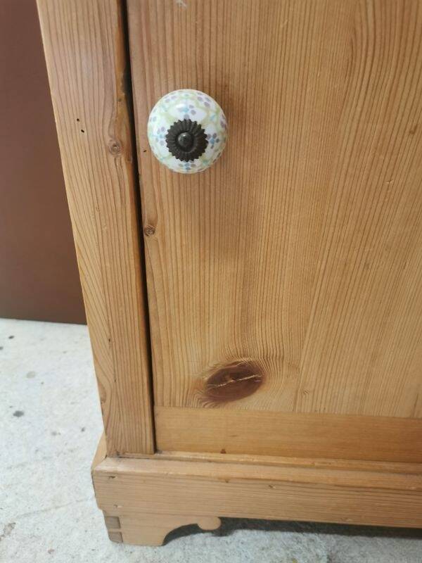 Antique bedside table