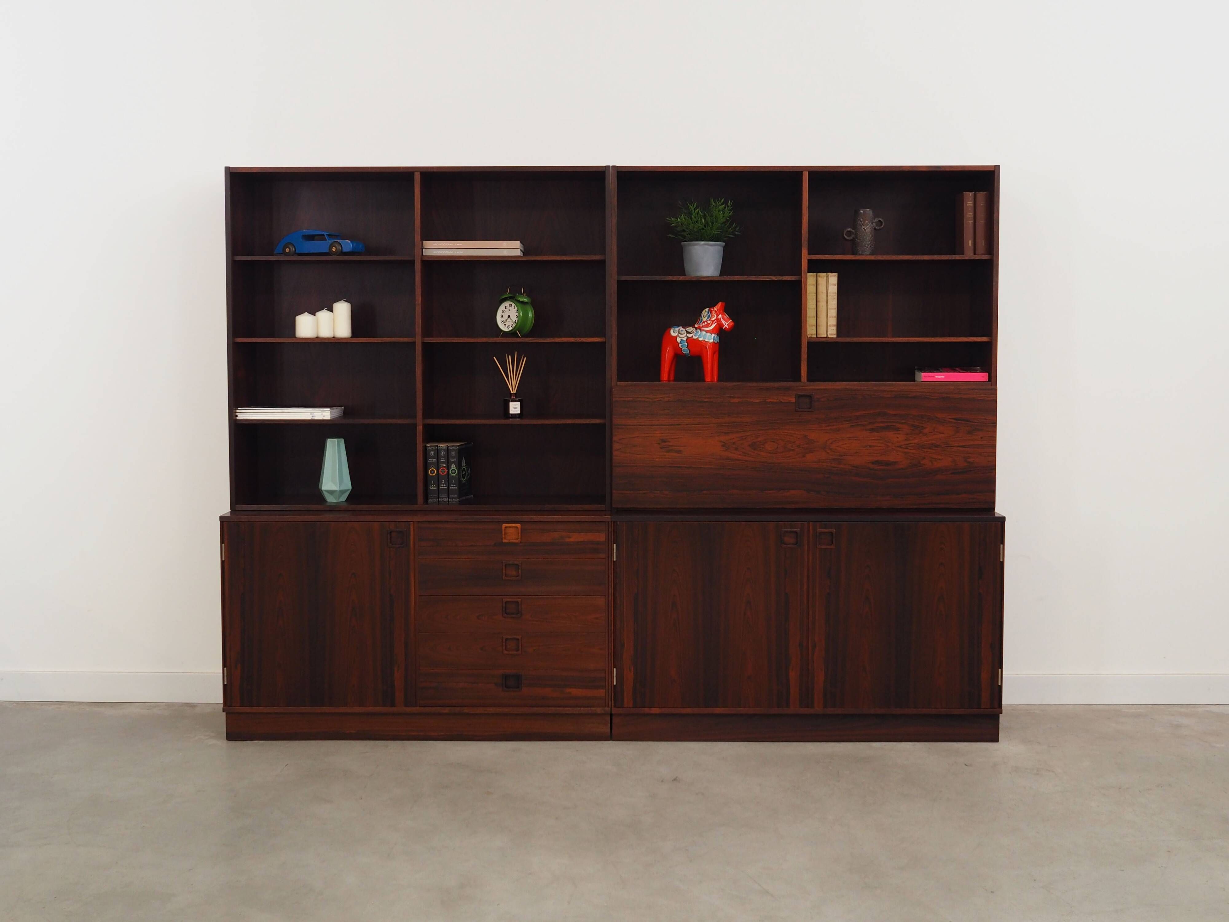 Set of rosewood bookcases, Danish design, 1970s, designer: Peter Løvig Niel