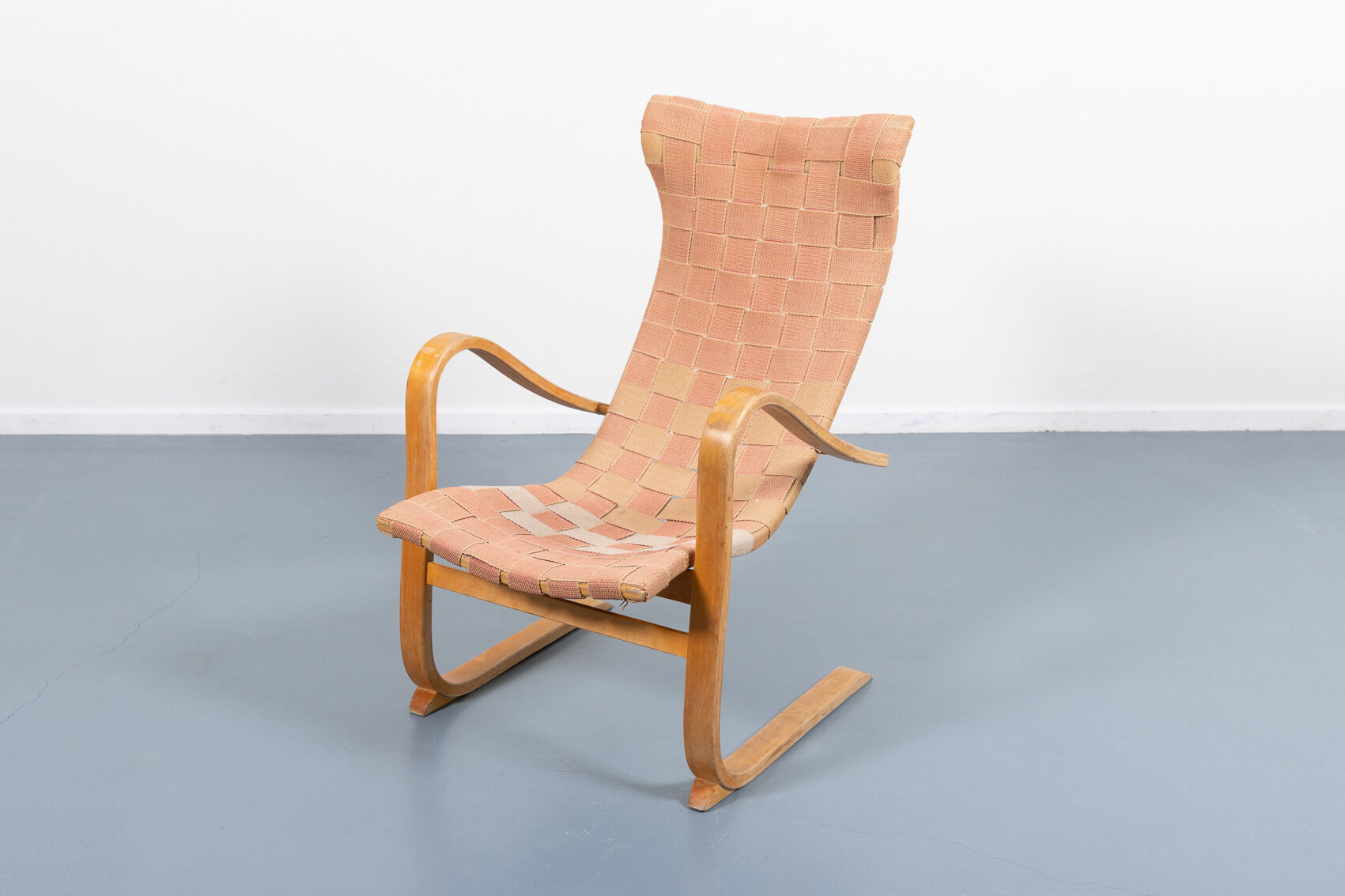 Deck chair 'Patronen' by Gustav Axel Berg 1940s Sweden