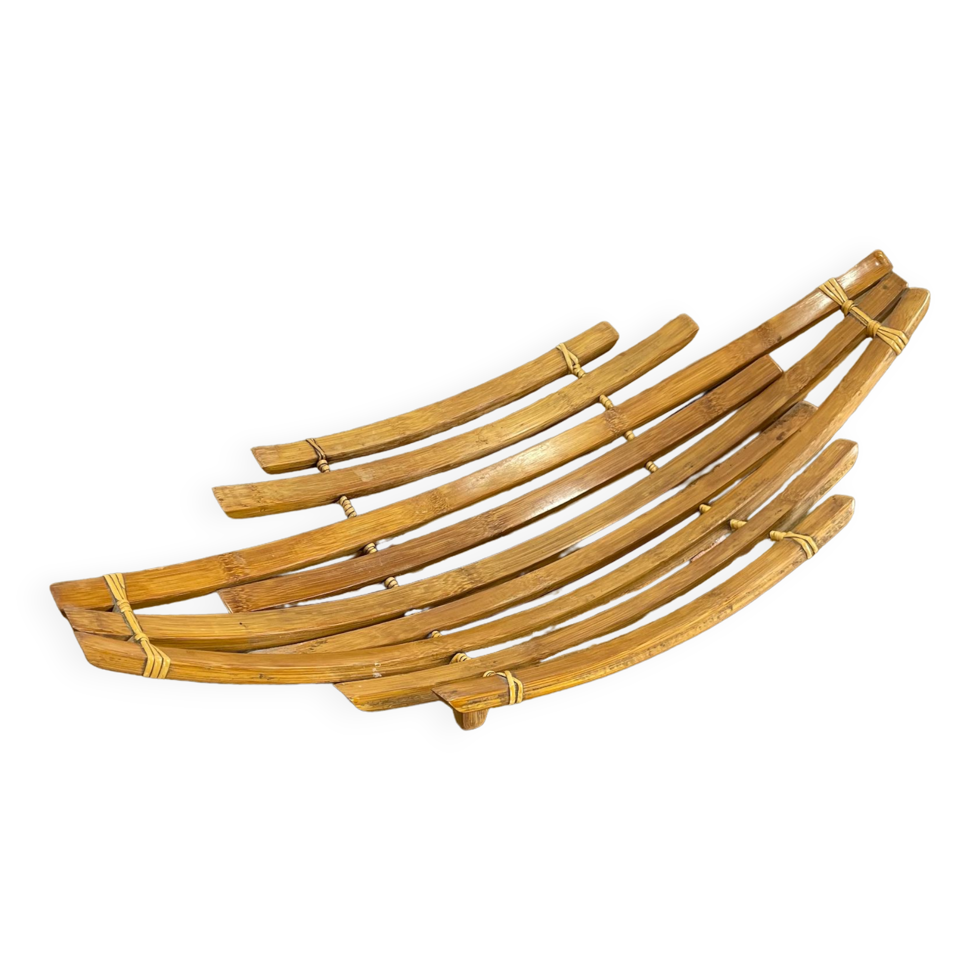 Bamboo fruit basket