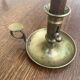 Antique push candle holder