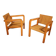 Pair of armchairs