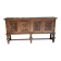 Large carved oak buffet in neo-Renaissance style, mid-20th century.