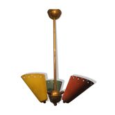 Lustre cocotte années 50