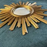 Miroir soleil œil de sorcière vintage années 1960