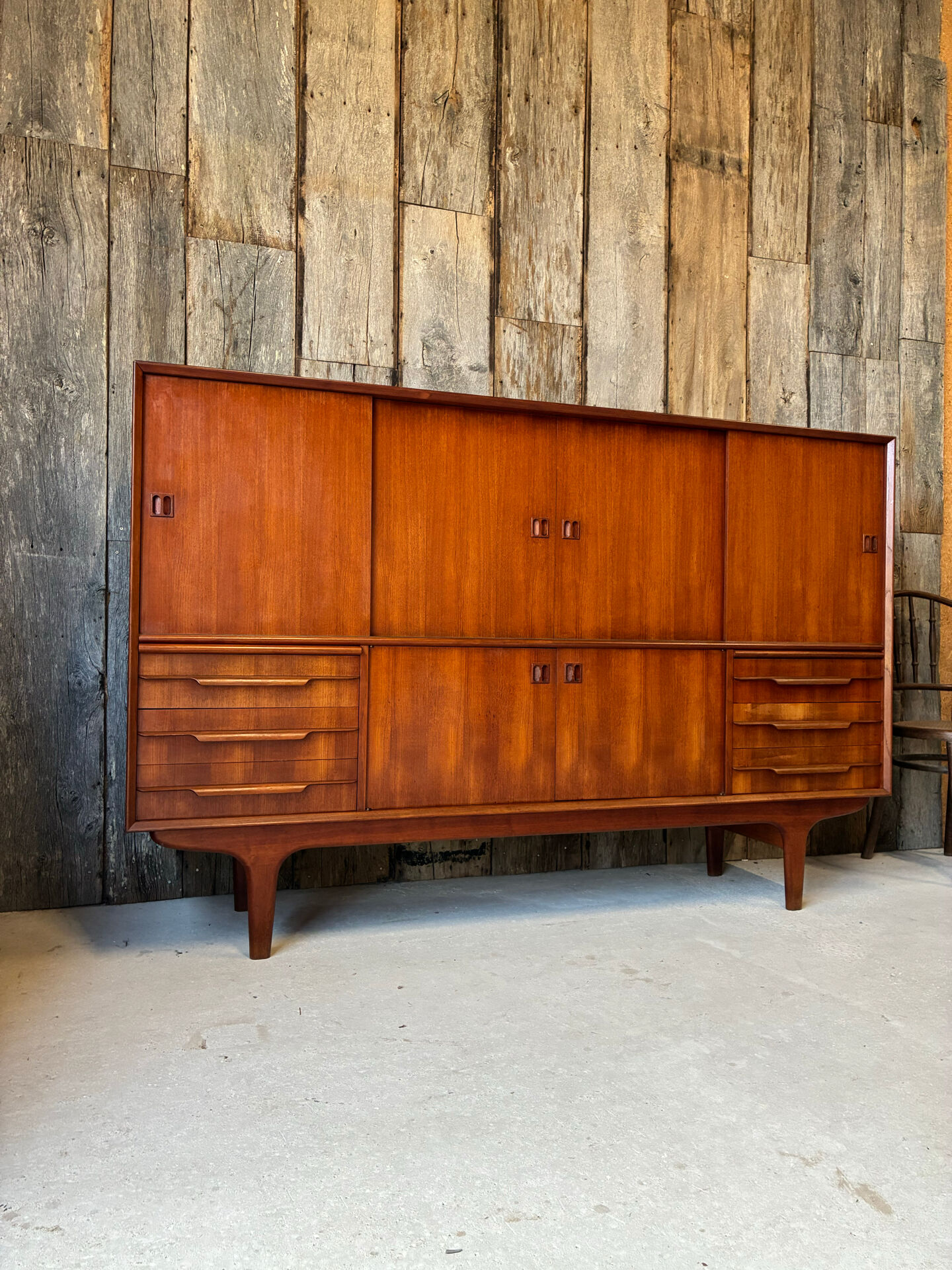 Enfilade, buffet en teck