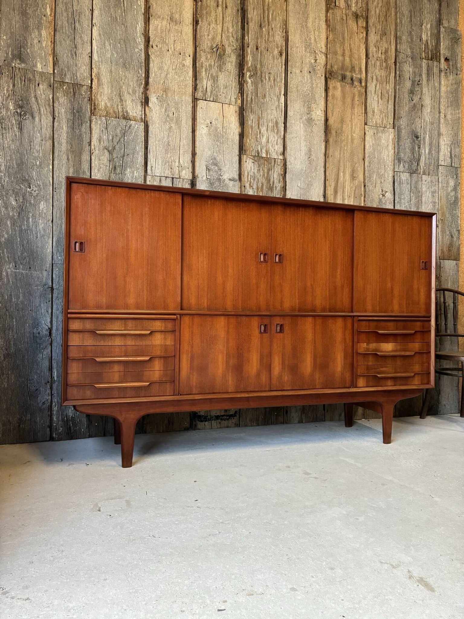 Enfilade, buffet en teck