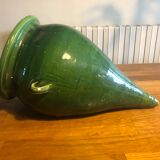 Glazed terracotta wall jar