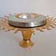 Gold metal ceiling light