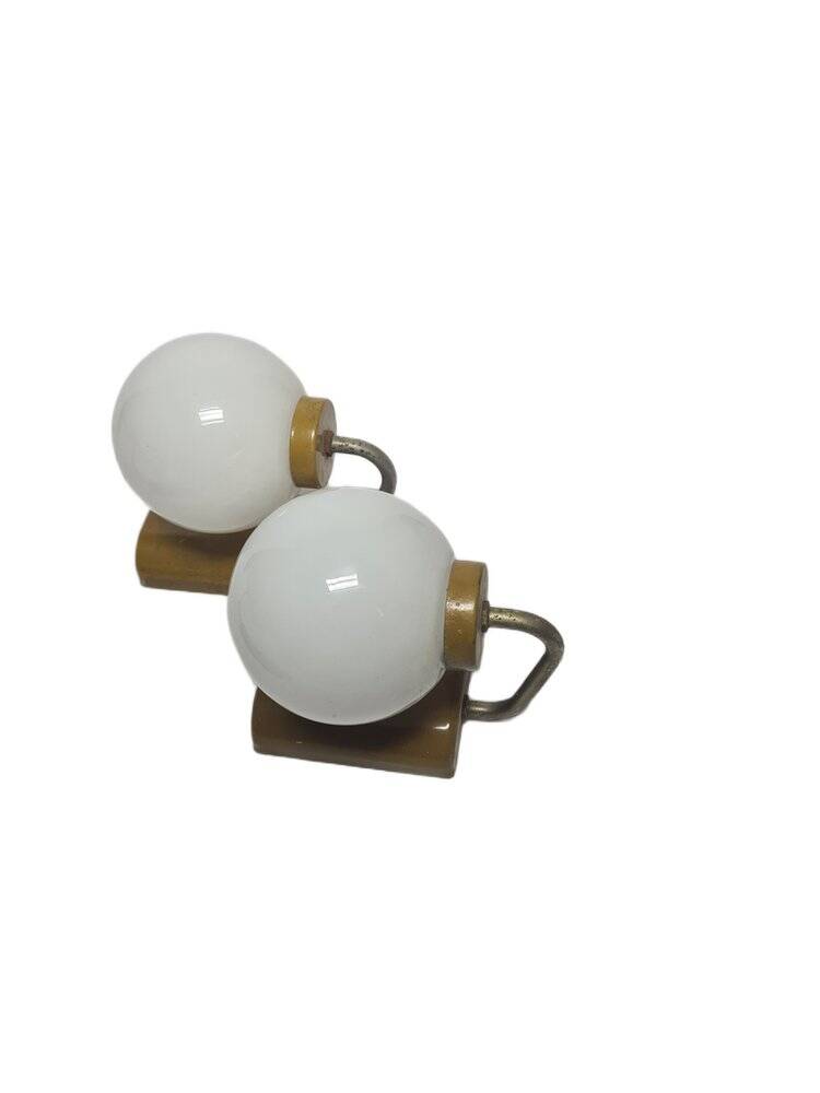 Vintage sconces, Poland, 1970s, set of 2