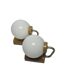 Vintage sconces, Poland, 1970s, set of 2