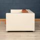 20thc two-seater saratoga sofa by lella and massimo vignelli for poltronova