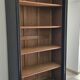 Library shelf cabinet of curiosities Art Nouveau black
