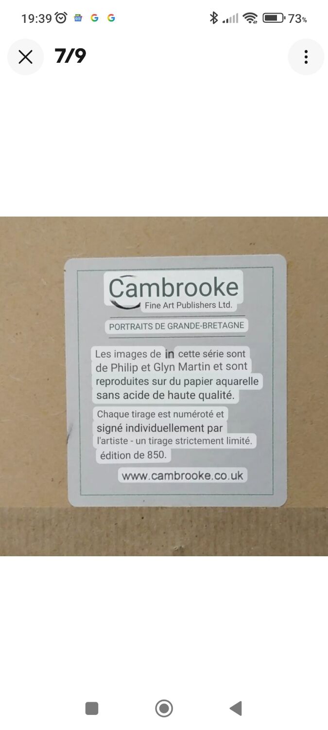 "Whalley Abbey Framed Painting - Signed Limited Edition (Philip & Glyn)