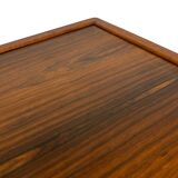 Vintage coffee table rosewood 70's design minimalist