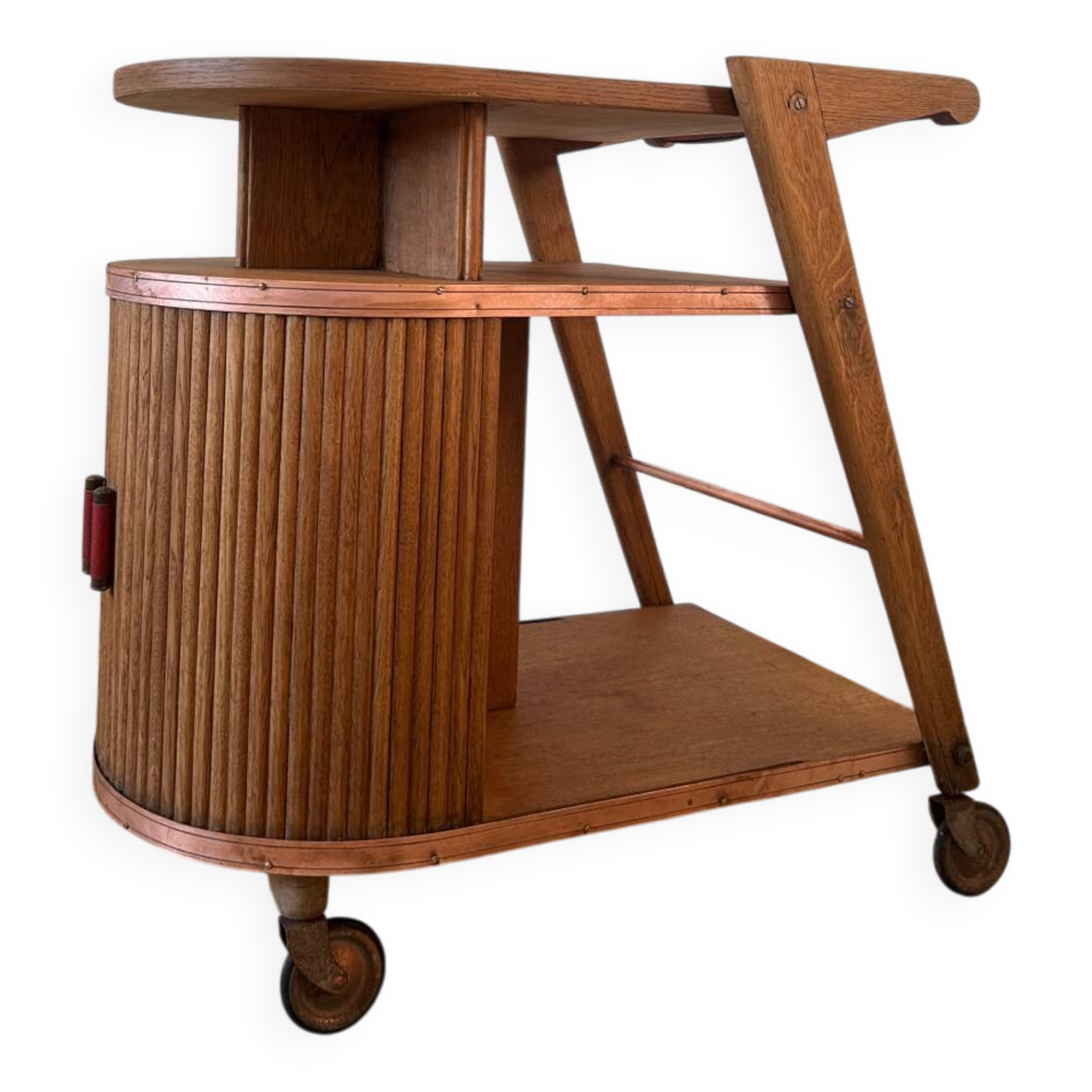 Vintage 50/60 rolling trolley