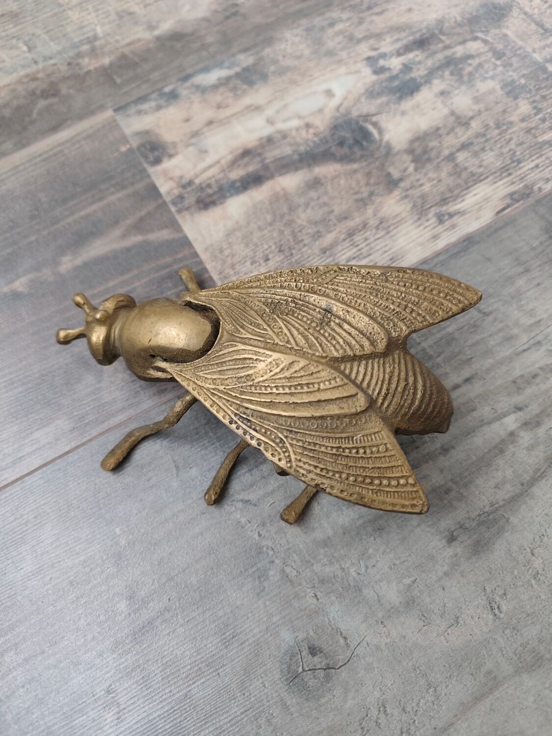 Brass ashtray and catchall