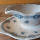 Sauceboat ironstone 1900 - Sarreguemines earthenware Adria series