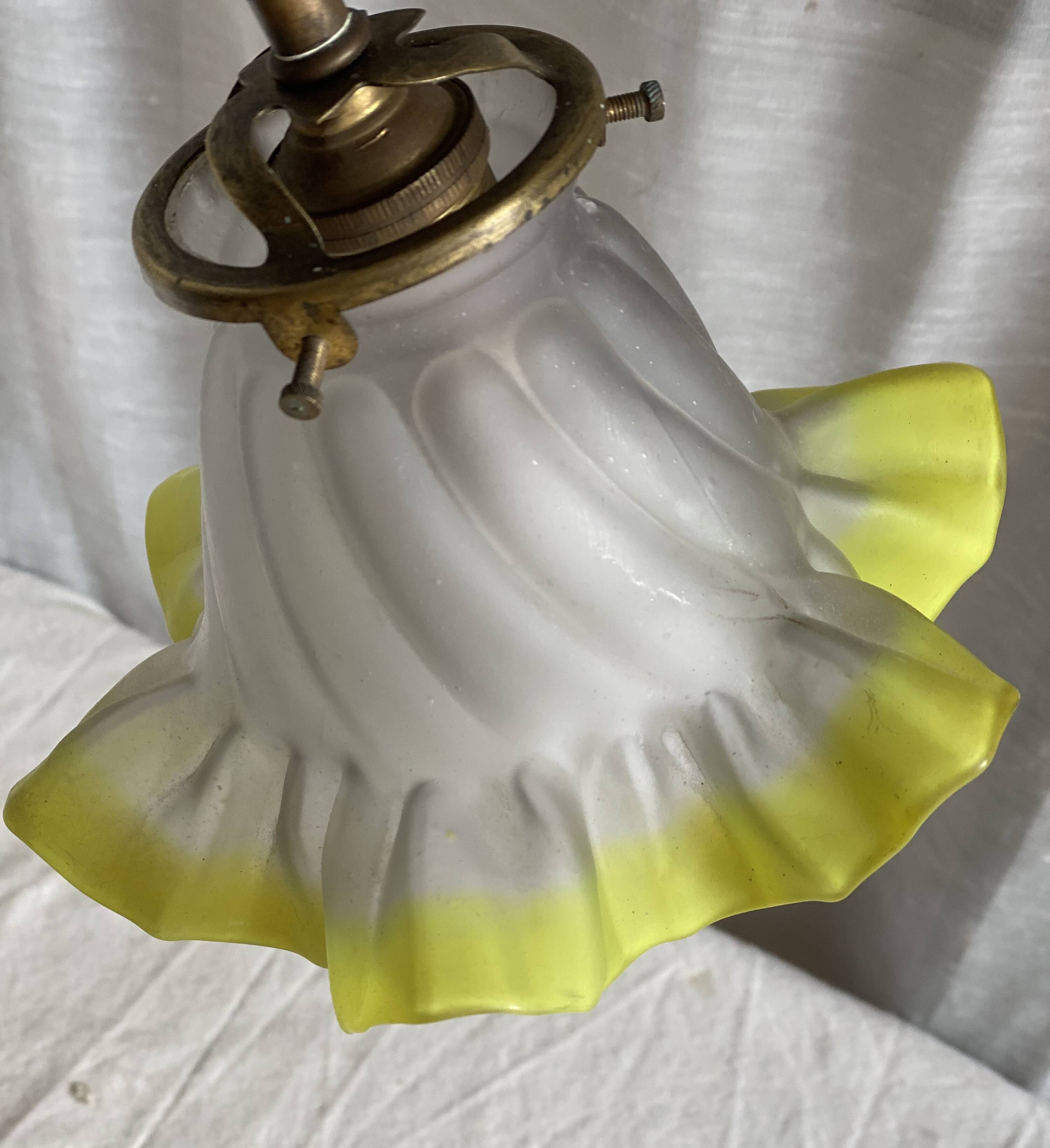 Adjustable desk lamp 1900 jeweller's lamp brass