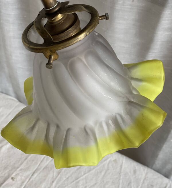 Lampe de bureau réglable 1900 lampe de bijoutier laiton