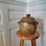 Old stoneware soup tureen