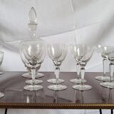 Glass and decanter assembly
