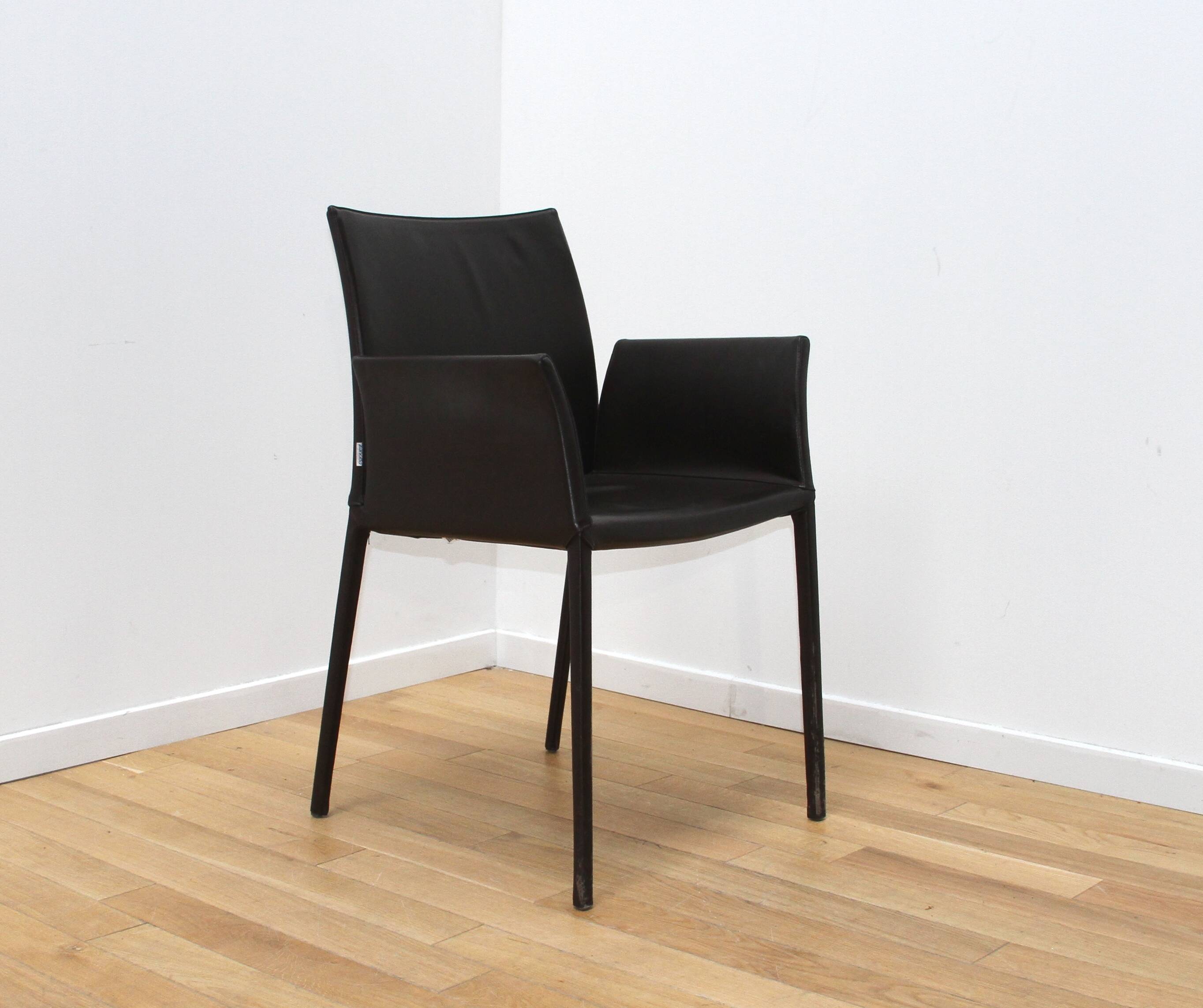 Set of 4 Léa chairs, Zanotta