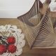 Suspension ceiling light Scandinavian wire and wood