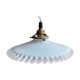 White opaline suspension toothed 26 cm diameter