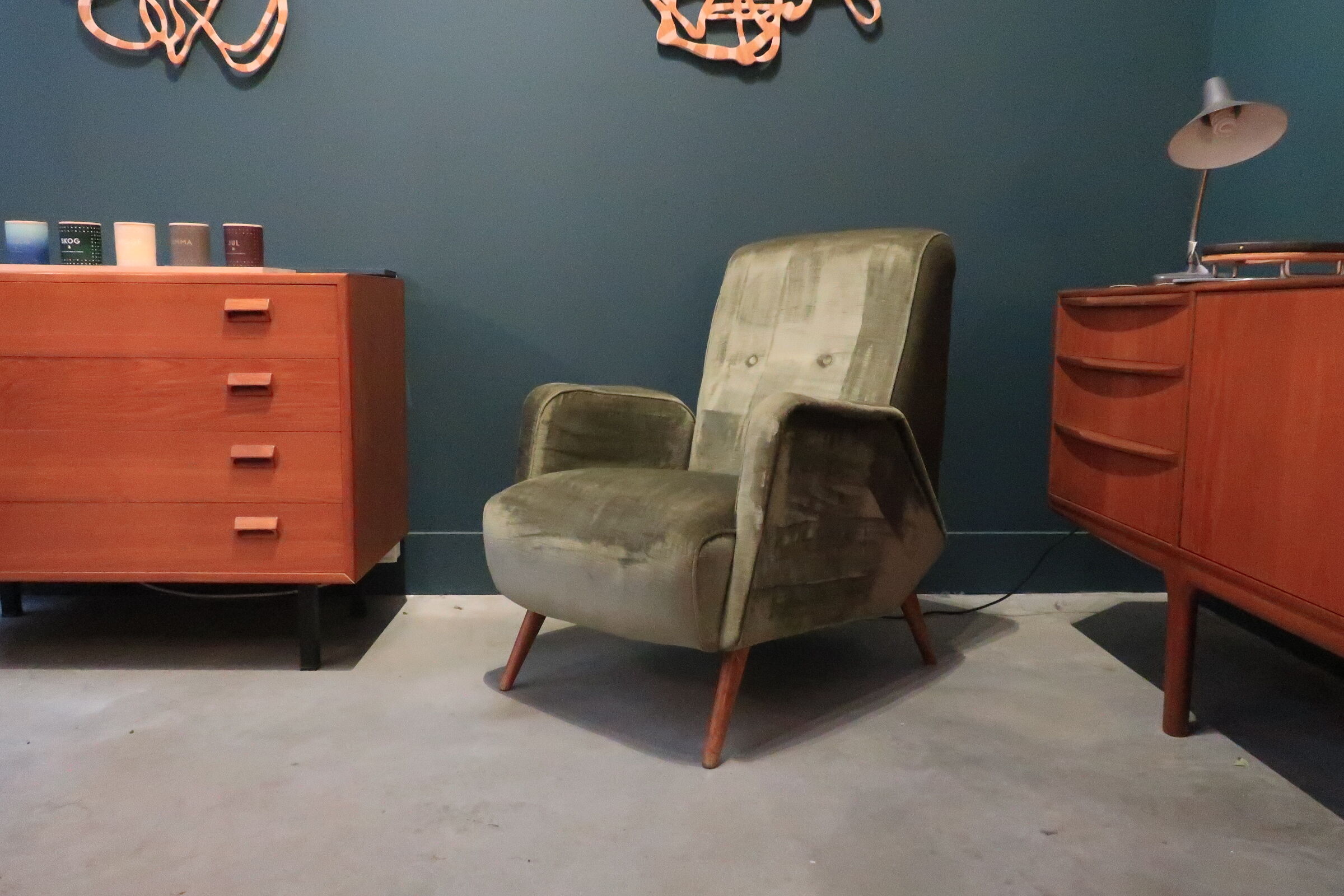 Italian armchair from the 50s