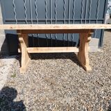Old fir monastery table