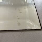 Large old beveled mirror 68x150cm