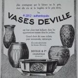 Paire de vases fonte émaillée