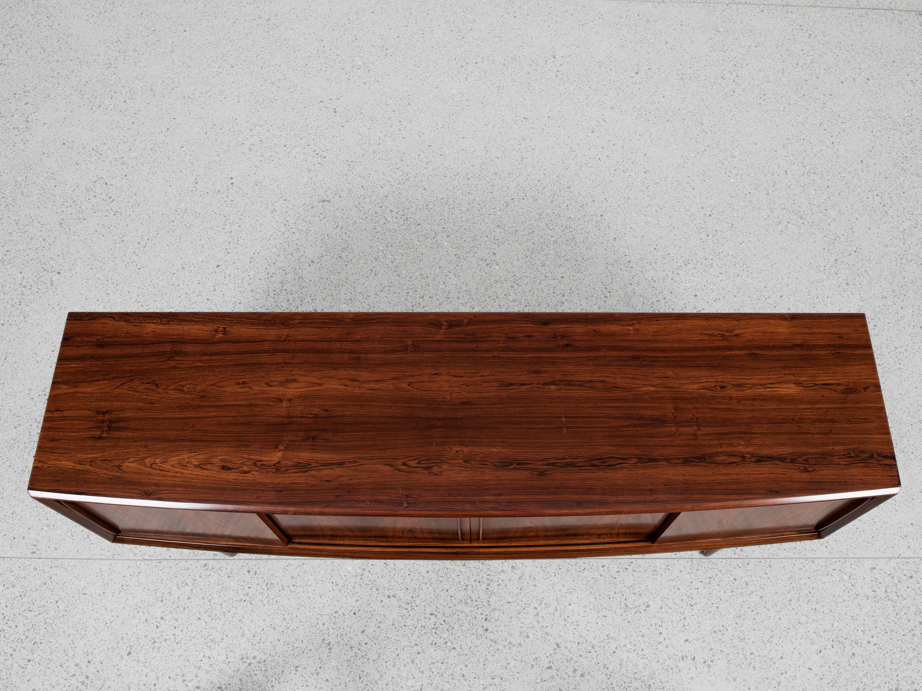 Midcentury Danish sideboard in rosewood by Svend Aage Madsen for HP Hansen