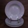 6 White Soup Plates, Digoin and St Amand Porcelain