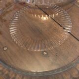 Cheese platter and glass bell