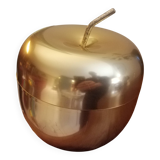 Vintage gold ice bucket