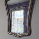 Miroir style Louis XV argenté 67 x 50 cm