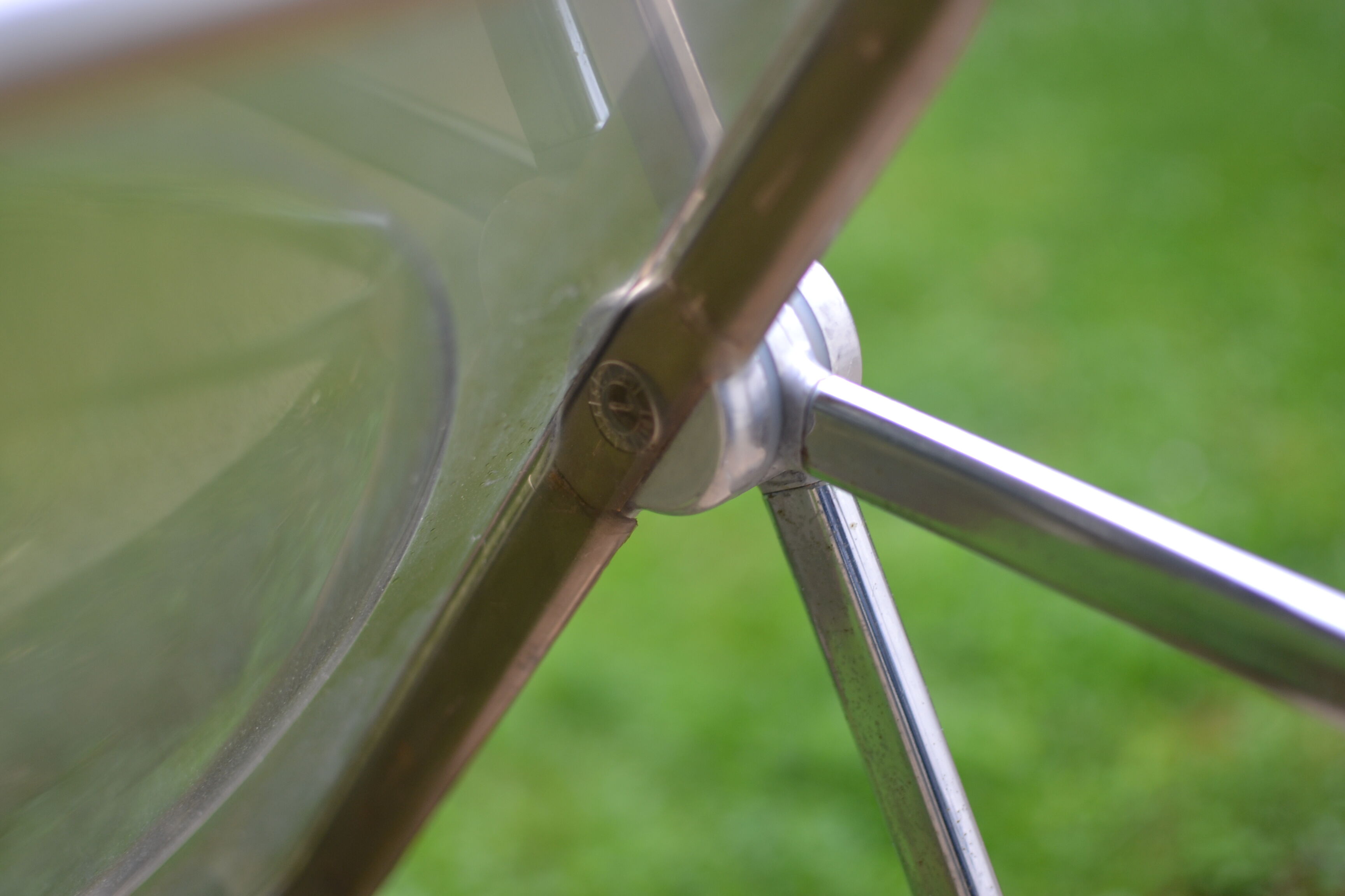 Plia chairs by Giancarlo Piretti for Castelli 1970