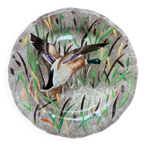 Assiette canard Rambouillet de Gien